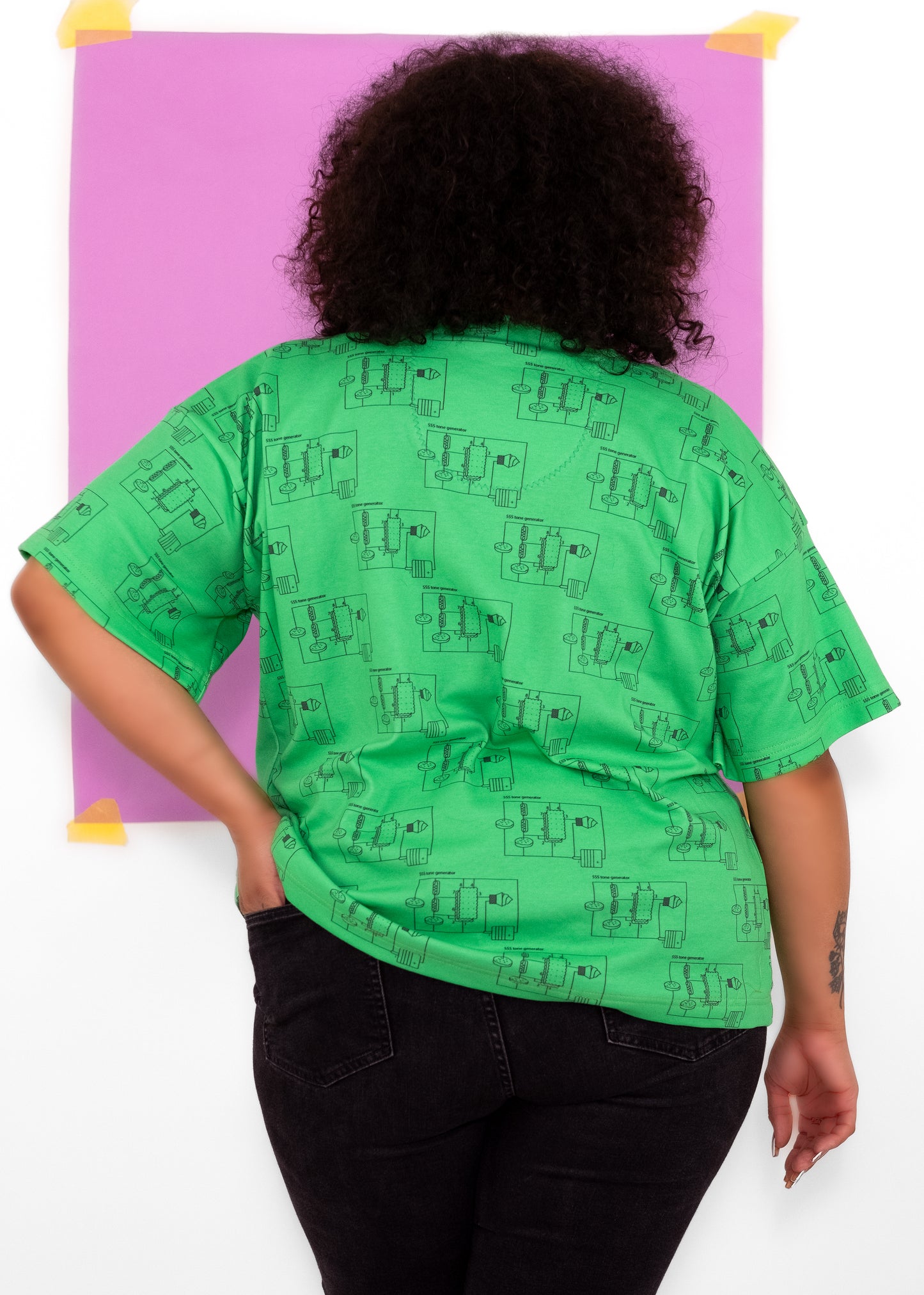 Dessert Circuit Schematic Unisex T-shirt - Tall