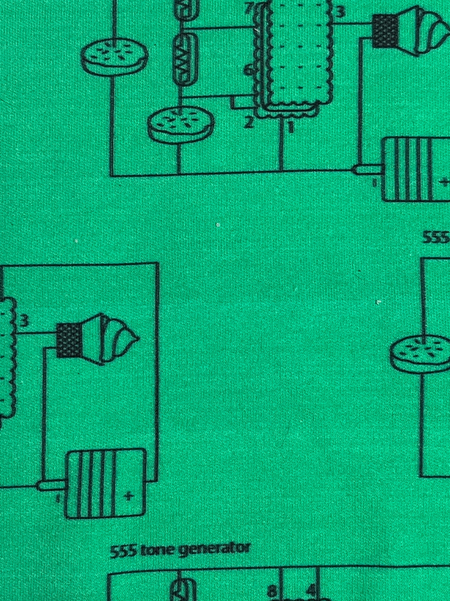 Dessert Circuit Schematic Unisex T-shirt - Tall